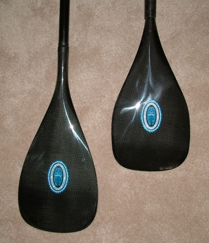 SUP  Polished Carbon paddles image 2
