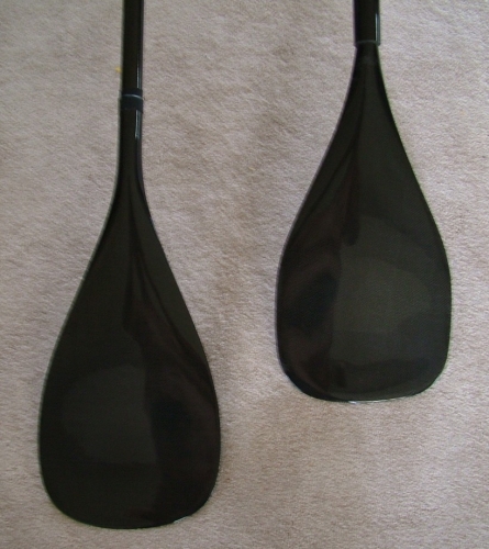 SUP  Polished Carbon paddles image 3