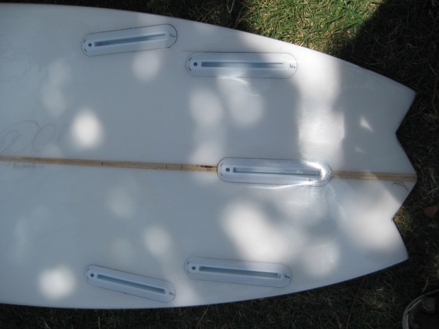 longboard, brand new, 5 fin image 2