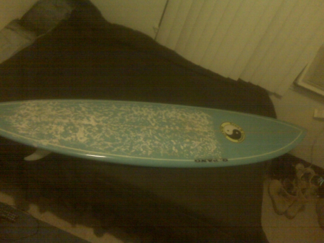7'2" Glenn Pang  200 OBO w/ free leash image 1