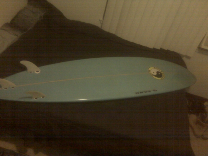 7'2" Glenn Pang  200 OBO w/ free leash image 2