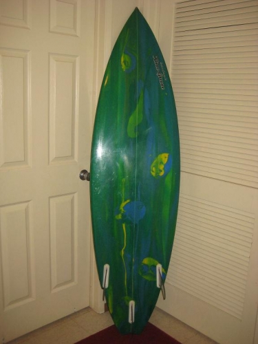Custom Shaped Kimo Greene shortboard image 3