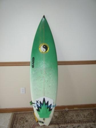 5"7" Custom T&C Surfboard image 1