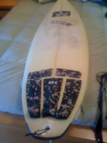 6'1" Chris Freed shortboard with future fins image 3