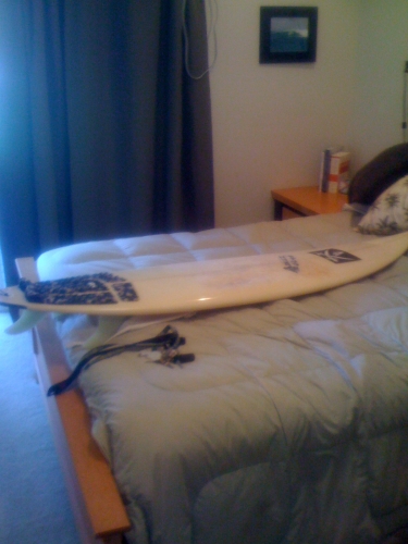 6'1" Chris Freed shortboard with future fins image 3