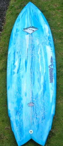 PRICE REDUCED 5'8 Rawson quad fish image 1