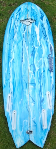 PRICE REDUCED 5'8 Rawson quad fish image 2