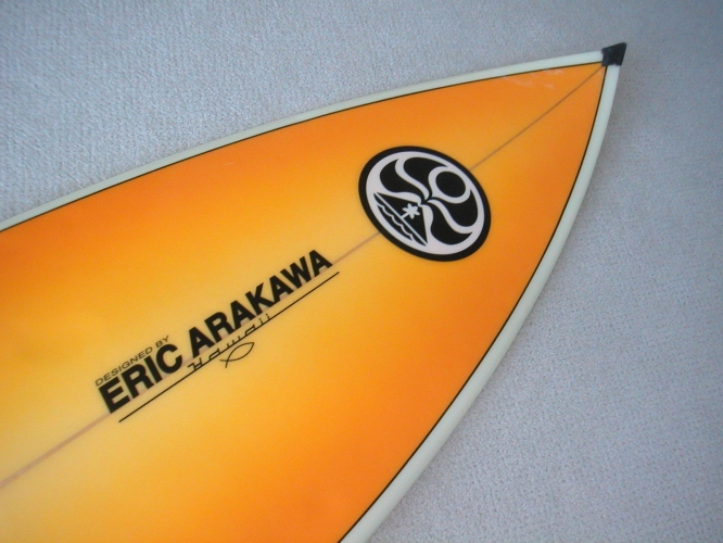 Used Eric Arakawa Thruster Surfboard‏ image 4