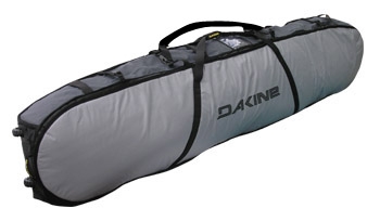 DaKine World Traveler Surfboard Coffin w/ Wheels - black/charcoal image 1