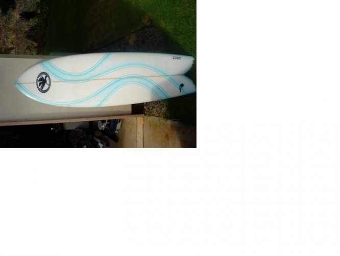 Brand New 5'10 Island Classic Quad Fish image 1