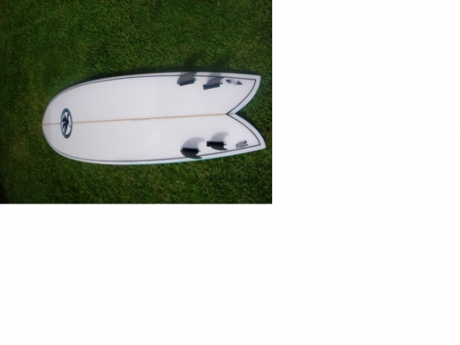 Brand New 5'10 Island Classic Quad Fish image 2