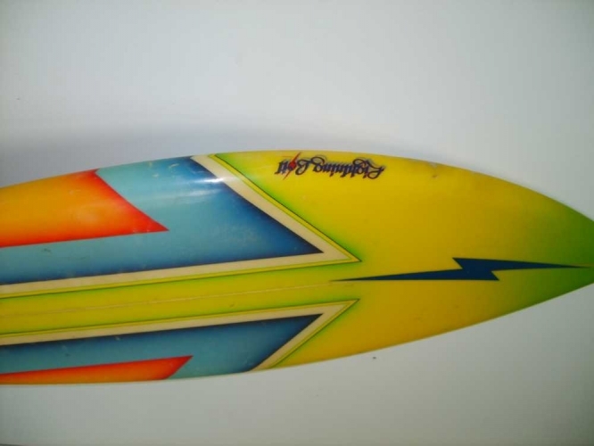 6'5 Lightning Bolt Surf Board Bobby Owens image 1