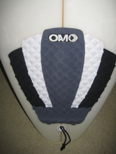 6'1" ciancio shortboard w/ leash, track pad, sock, fins image 2