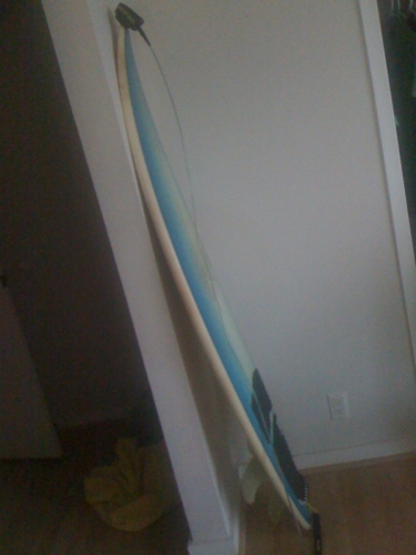 electric blue surfboard image 3