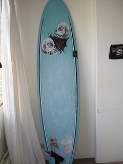 7'6" Doug Haut Epoxy Surfboard image 1