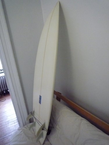 Chris Birch 6'0 tail fish 4 fins surf board  image 2