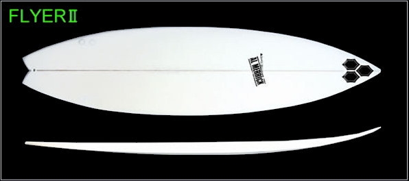 brand new never ridden al merrick 6'6'' flyer 2 surfboard image 1